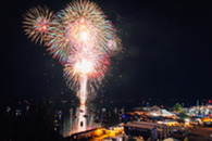 Fireworks at the National Cherry Festival in Traverse City