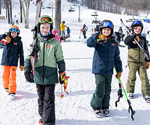 Fourth & Fifth Graders Ski ALL WINTER LONG in Pure Michigan!