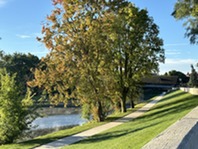 The Cass River in Frankenmuth