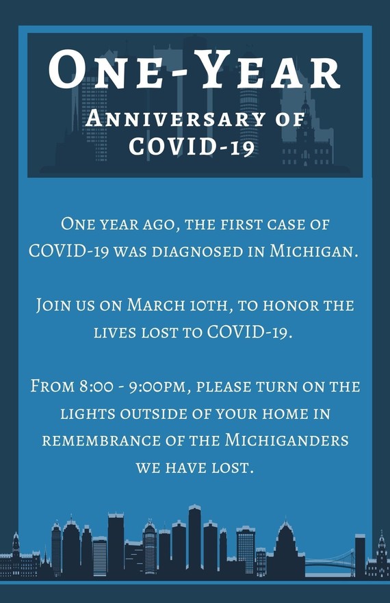 One Year Anniversary of COVID-19