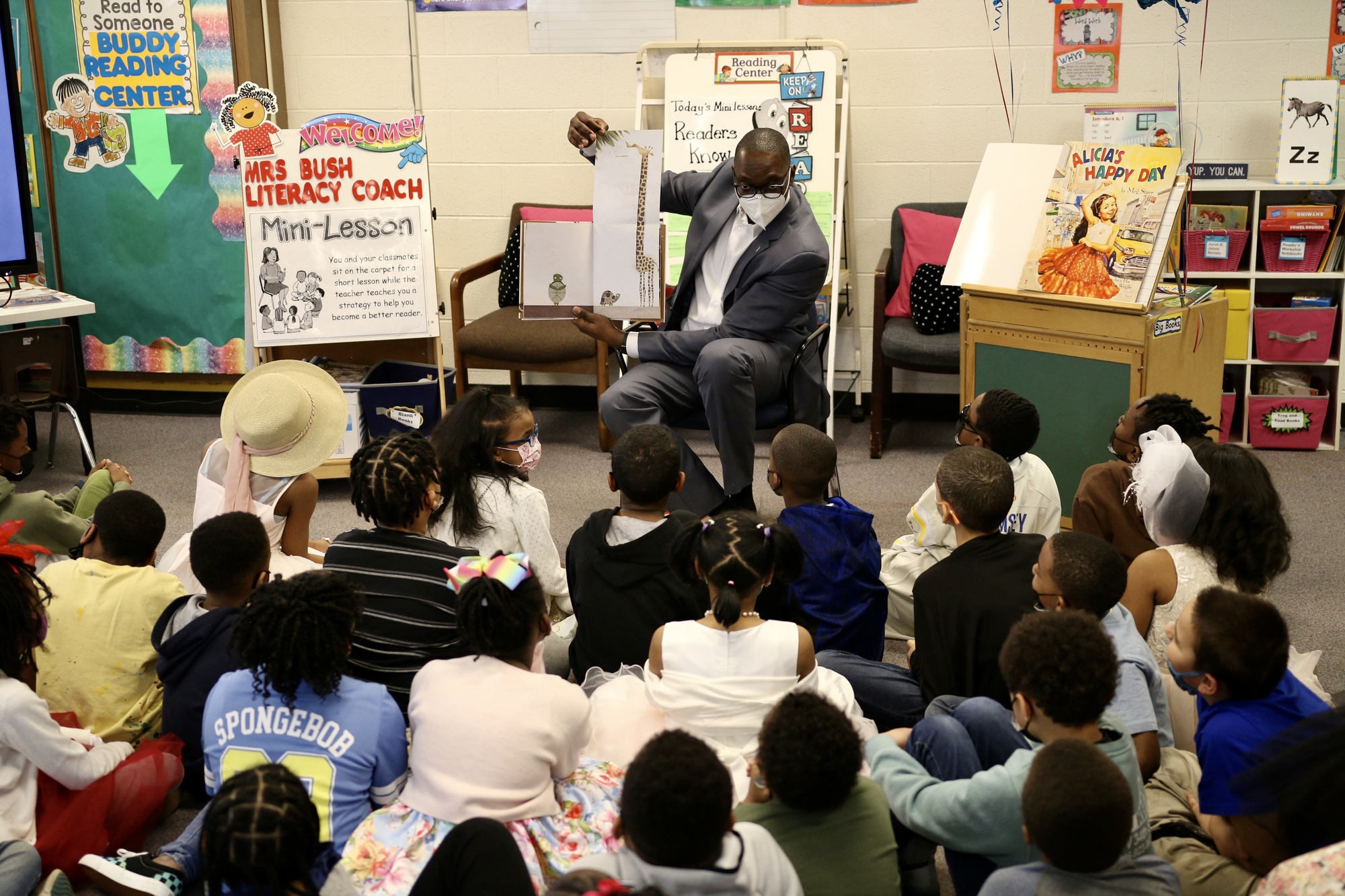 Lt. Gov at March is Reading Month Event 