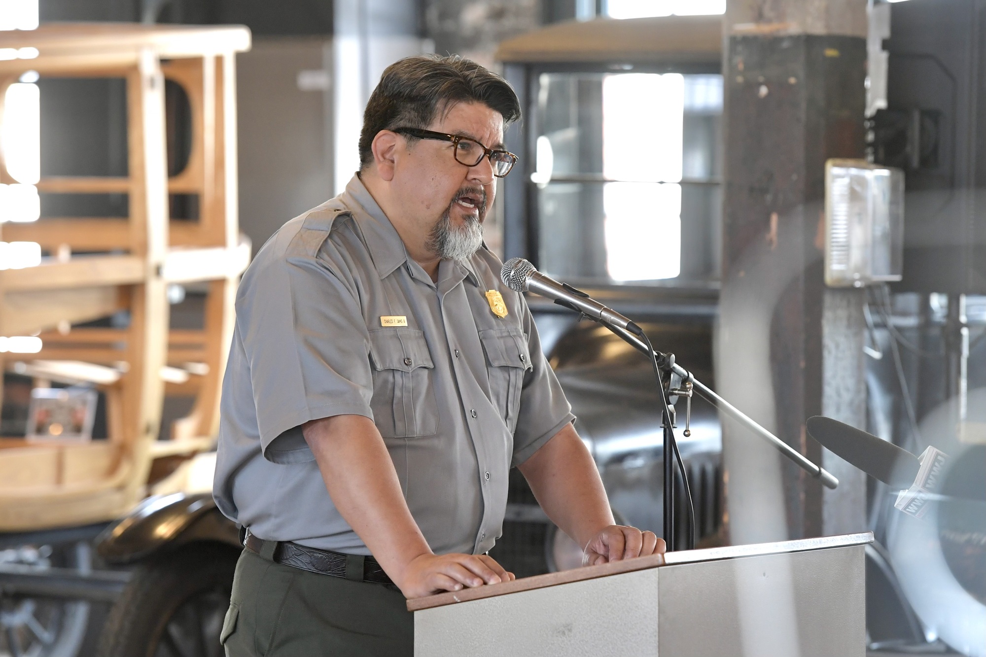 National Park Service Director Chuck Sams