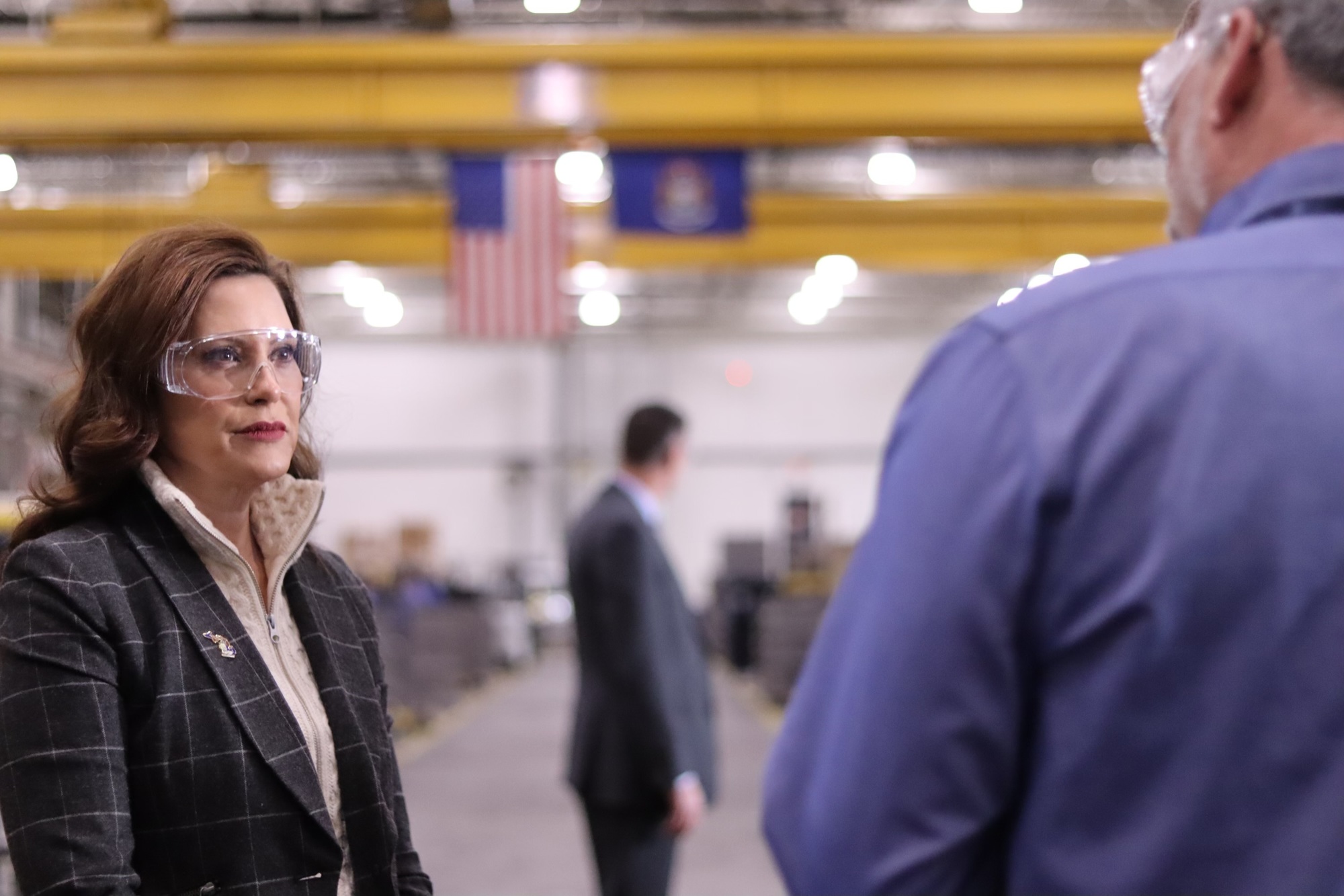 Whitmer Attends Community Events and Tours Businesses in Cadillac and Reed City