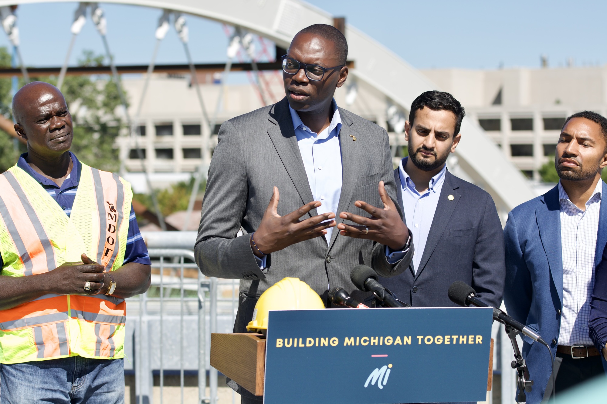 Lt. Governor Gilchrist II Visits the Historic I-94 Second Ave Bridge Project   