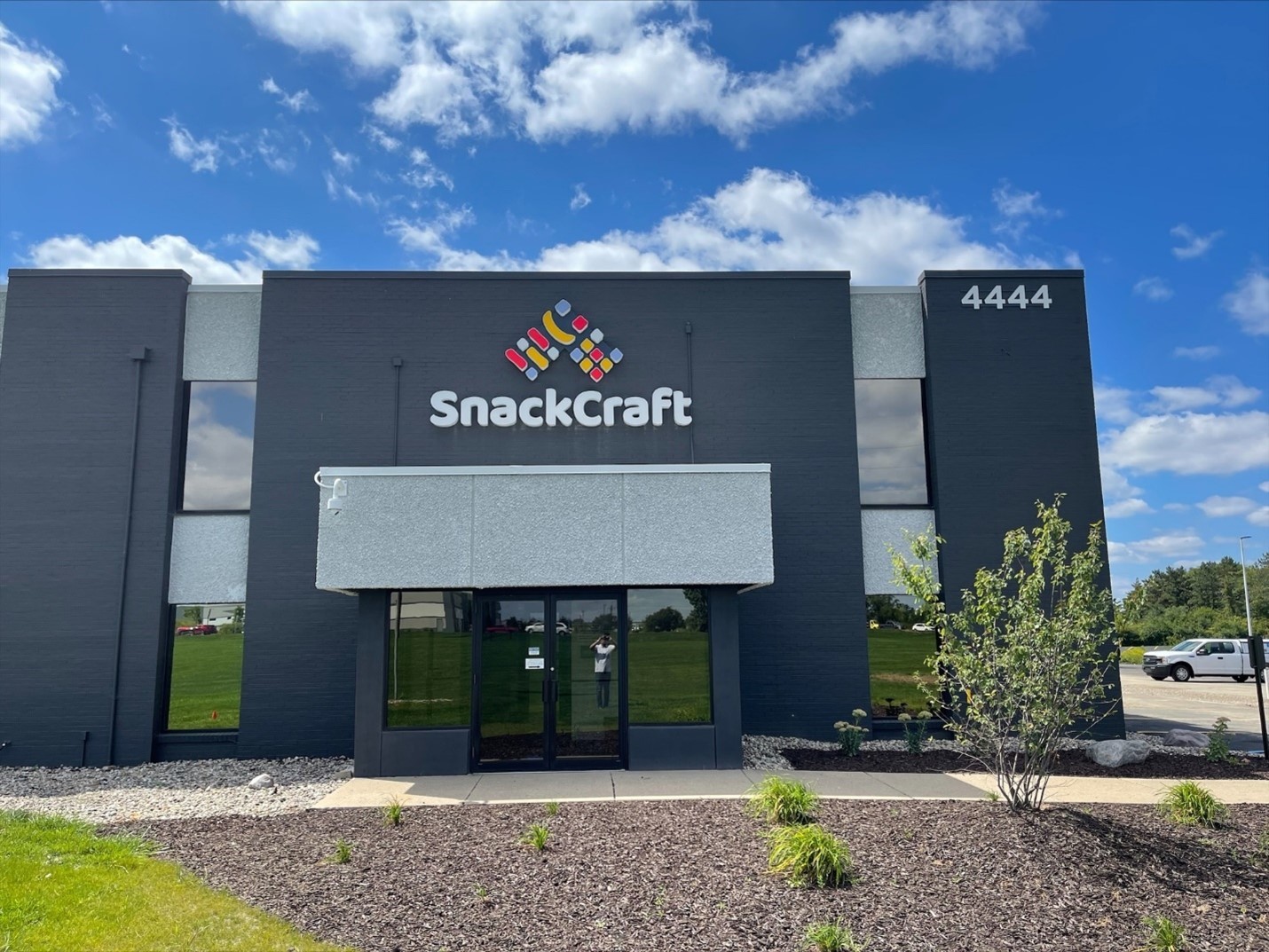 Exterior of SnackCraft building