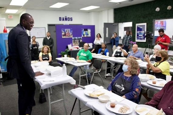 LG at Thriving Seniors Event Flint