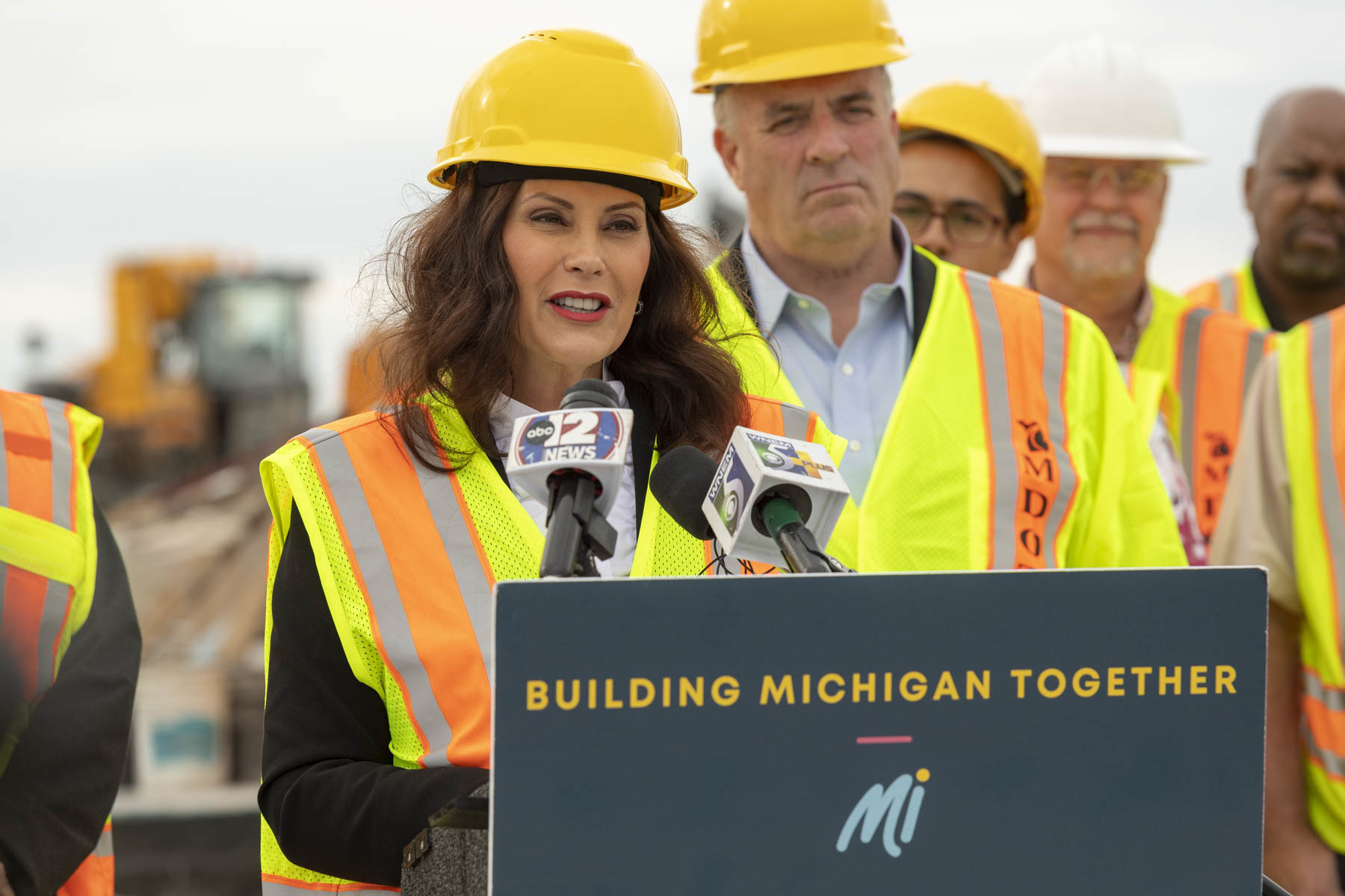 PHOTOS Gov. Whitmer Officially Reopens I69 After Undertaking Historic