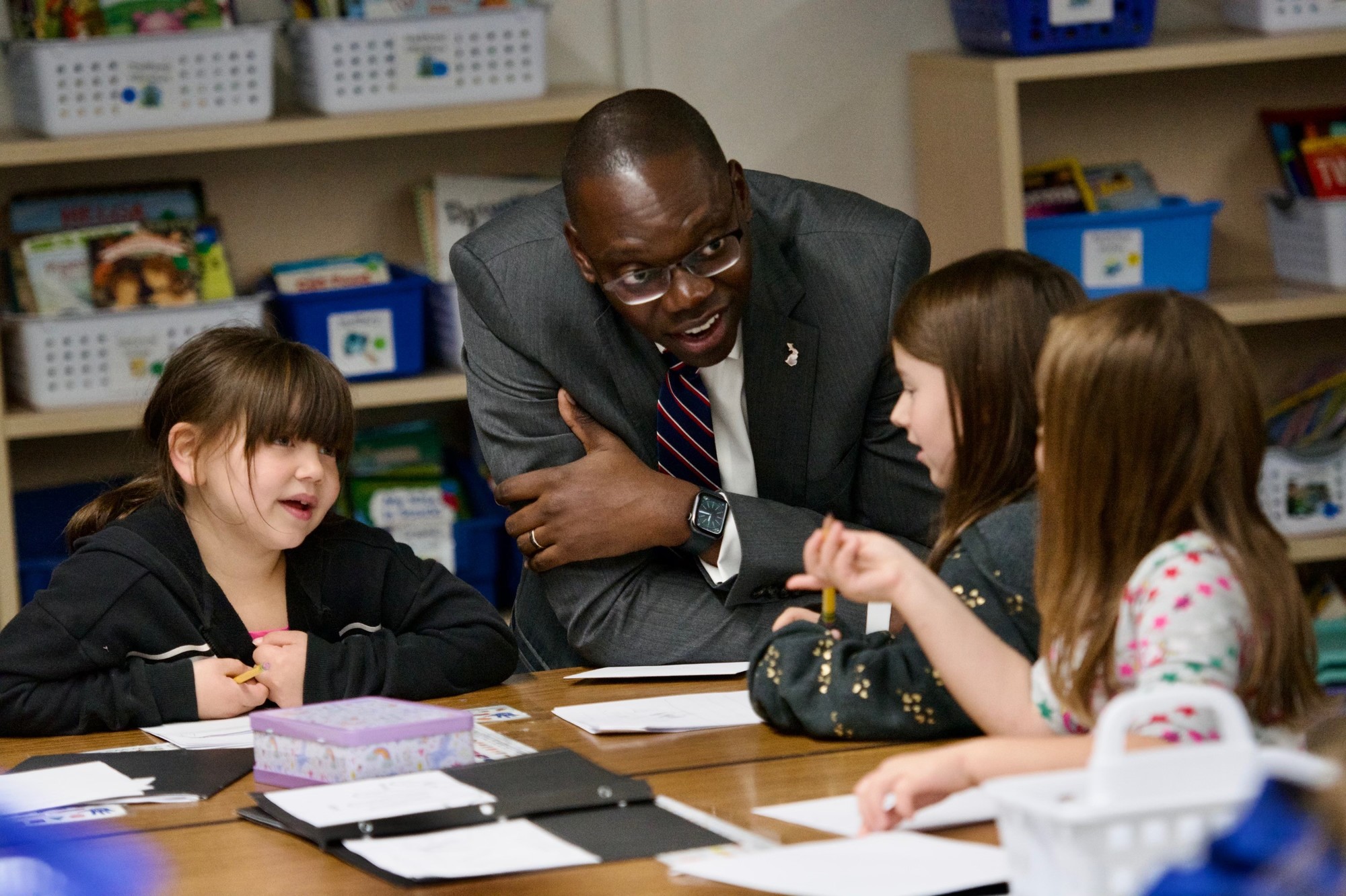 Lt. Governor Gilchrist Tours Student Support Program