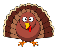 Animated turkey