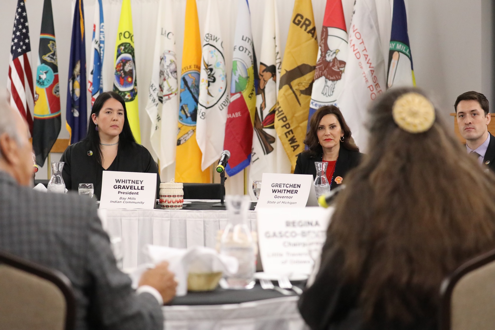 Gov. Whitmer Attends State-Tribal Summit in Sault Ste. Marie