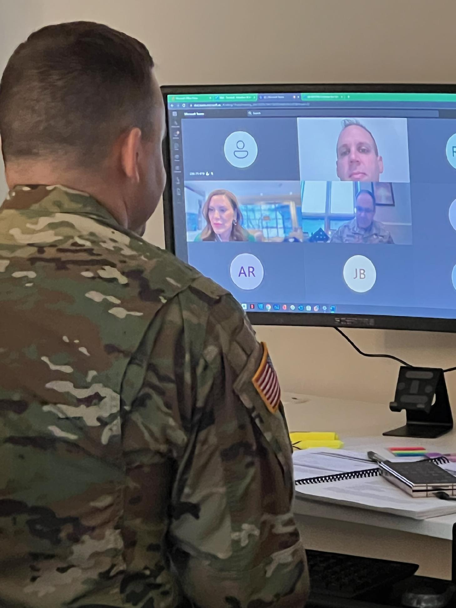 Gov. Whitmer makes holiday calls to deployed troops