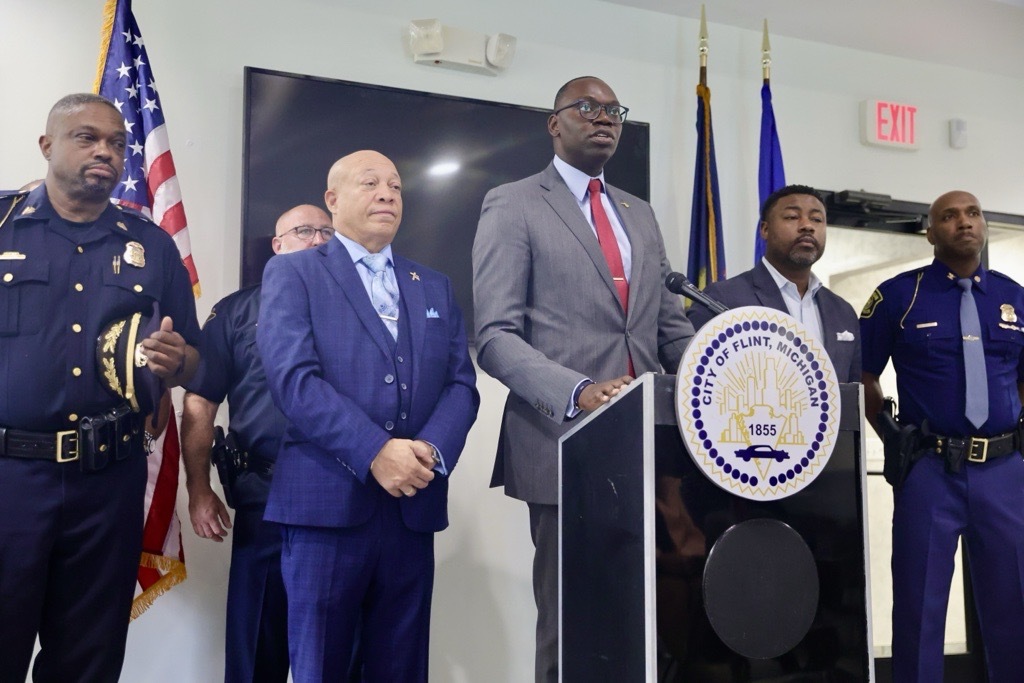 Lieutenant Governor Garlin Gilchrist Speaking at Operation Safe Neighborhoods Event