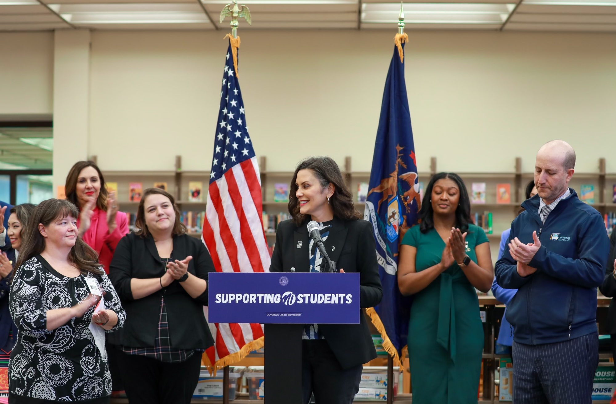 Gov. Whitmer at bill signing event