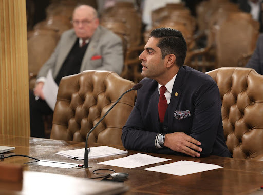 Puri Testifying in Committee
