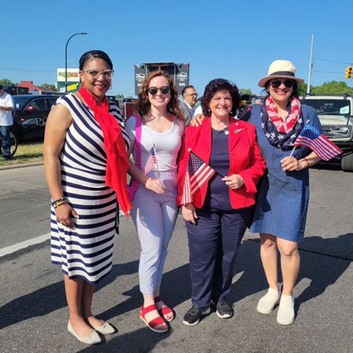 Rep. Erin Bynes pictured at the Dearborn Memorial Day Parade