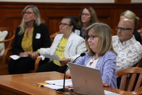 MacDonell Testifies before committee