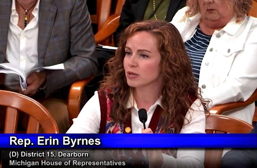 Byrnes testify in committee
