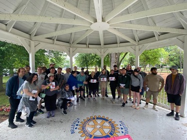 Rep Reggie Miller photographed with Team Miller at the most recent Community Outreach Program walk event.
