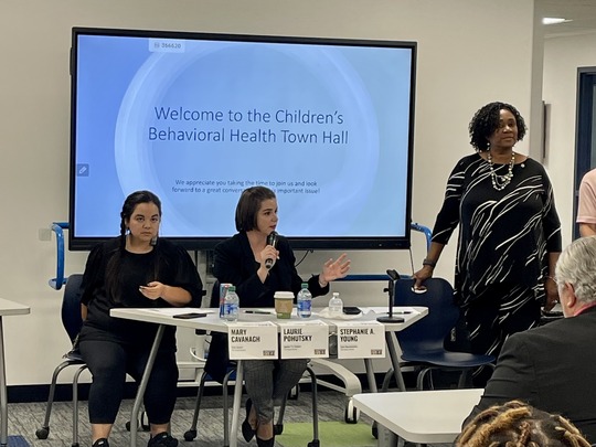 Rep. Pohutsky took part in a Children's Behavioral Health Town Hall.