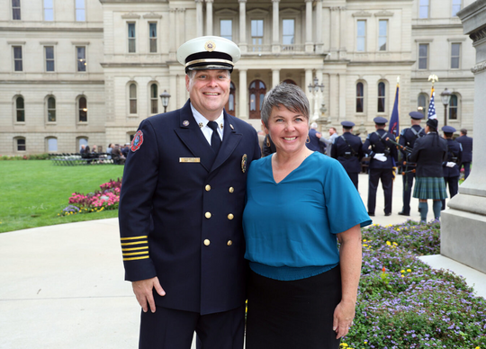 Rep. Coffia at 9/11 Ceremony