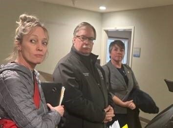 A photo of Rep. Coffia touring the new Grand Traverse Center for Mental Wellness