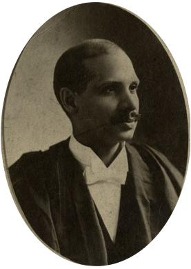 Black and white photo of William Webb Ferguson
