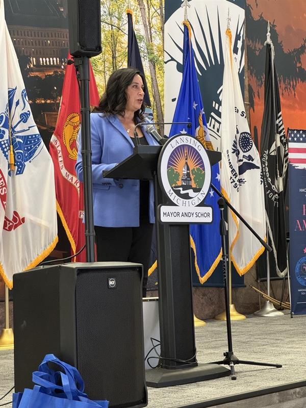Rep. Witwer gives speech at presentation honoring Hmong American Day