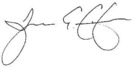 State Rep. T. Carter's Signature
