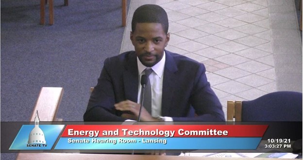 Com. Phillips at Senate Communications and Technology