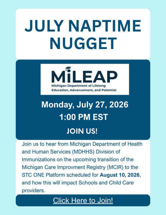 Naptime Nugget flyer