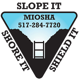 Slope It. Shore It. Shield It. logo