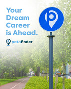 Pathfinder road sign graphic
