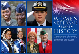 women's history month female veterans