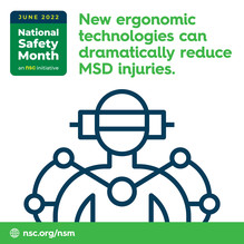 New ergonomic tech can dramatically reduce MSD injuries