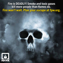 Fire is deadly graphic