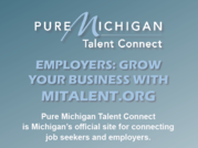 Pure Michigan Talent Connect employer one pager