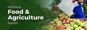 Food and Agriculture Month banner