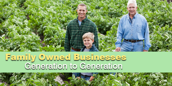 Photo of multiple Generations of a Family Business