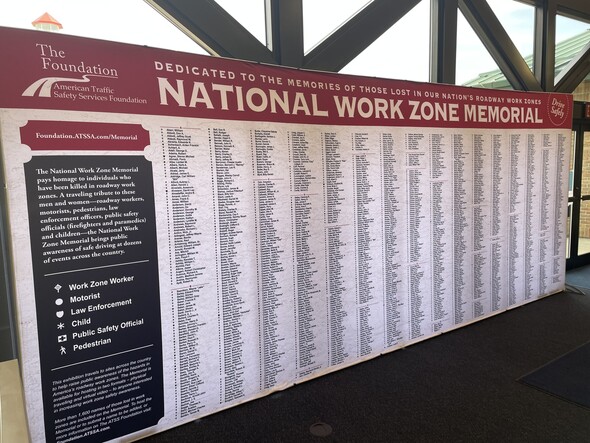 Memorial Work Zone memorial 