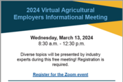 March 13 Virtual Growers' Meeting flyer