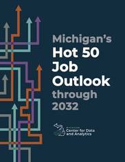 Michigan's Hot 50 Job Outlook through 2032 cover