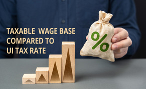 Photo of Business man holding percentage bag