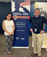 Esther standing with VCA