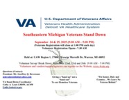 Stand Down event flyer