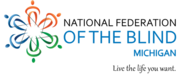 National Federation of the Blind of Michigan logo