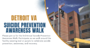 Detroit VA Suicide walk flyer
