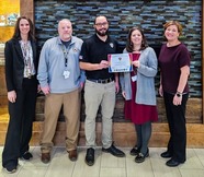 Art with Bill and Health and Human Services Directors