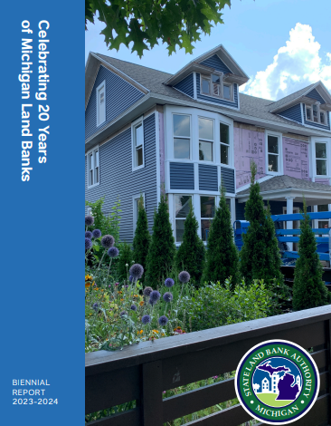 land bank biennial report 2023 - 2024 celebrating 20 years of land banking