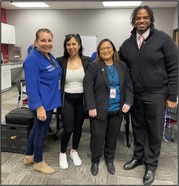 Members of the AFLS team during the Post Season Conference