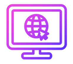 graphic of computer screen with mouse curser